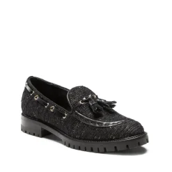 Fratelli Rossetti Brera loafer in black fabric|^ Loafers
