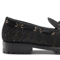 Fratelli Rossetti Brera loafer in black fabric|^ Loafers