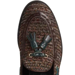 Fratelli Rossetti Brera loafer in brown fabric|^ Loafers