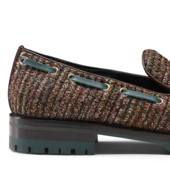 Fratelli Rossetti Brera loafer in brown fabric|^ Loafers