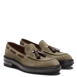 Fratelli Rossetti Brera loafer in seaweed suede|^ Loafers