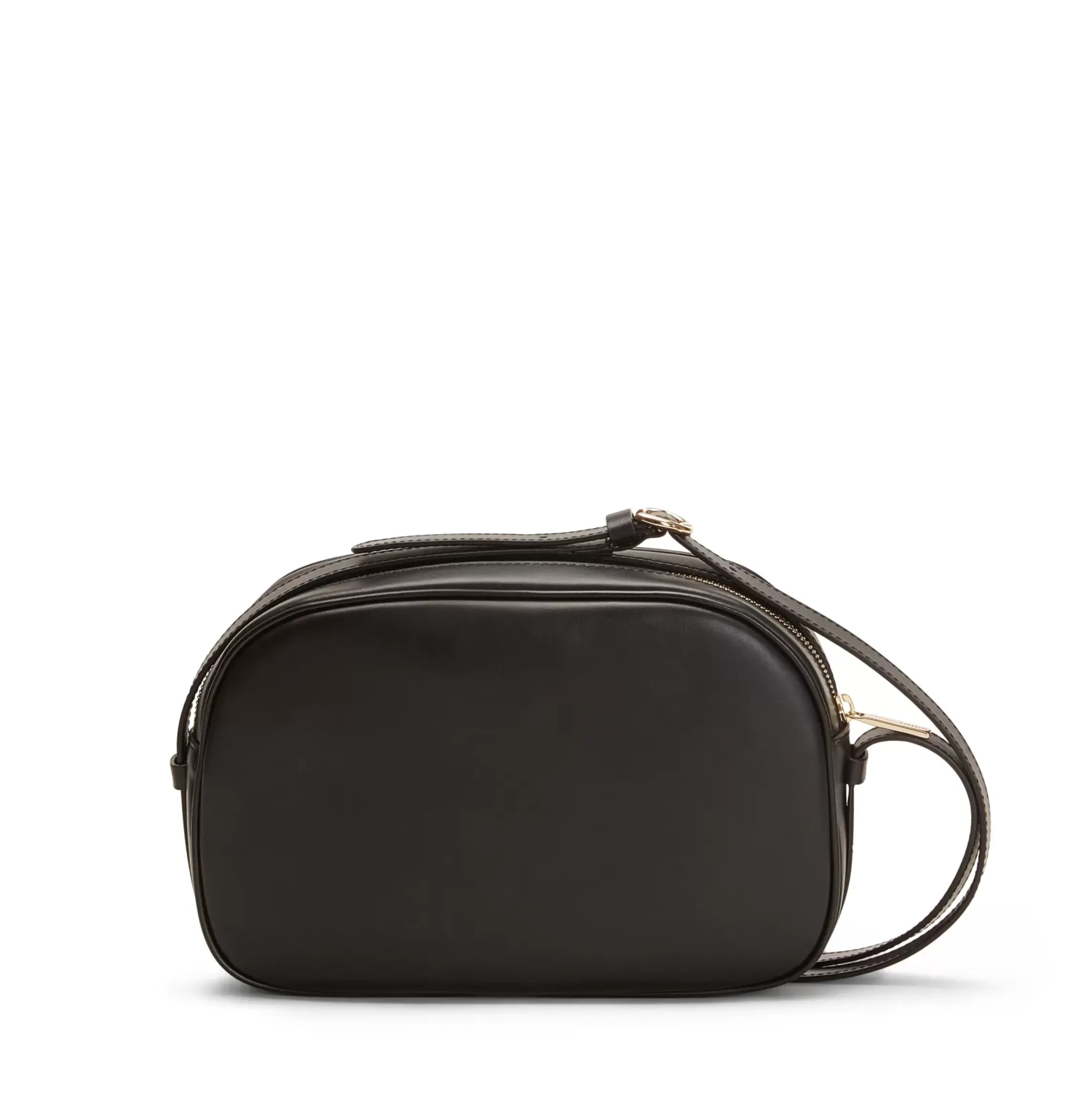 Fratelli Rossetti Brera shoulder bag in black leather|^ Bags