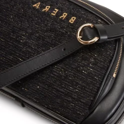 Fratelli Rossetti Brera shoulder bag in black leather|^ Bags