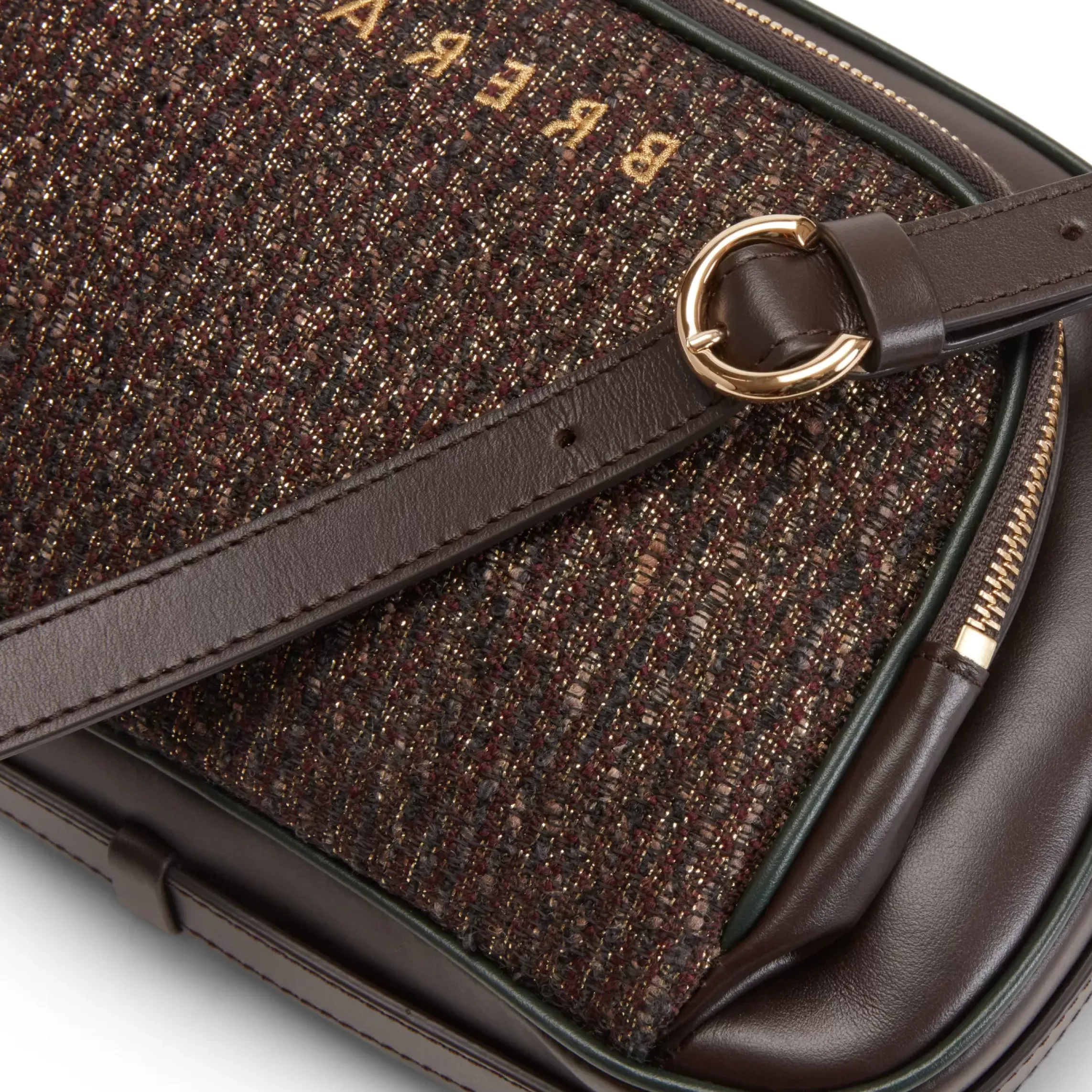 Fratelli Rossetti Brera shoulder bag in brown leather|^ Bags