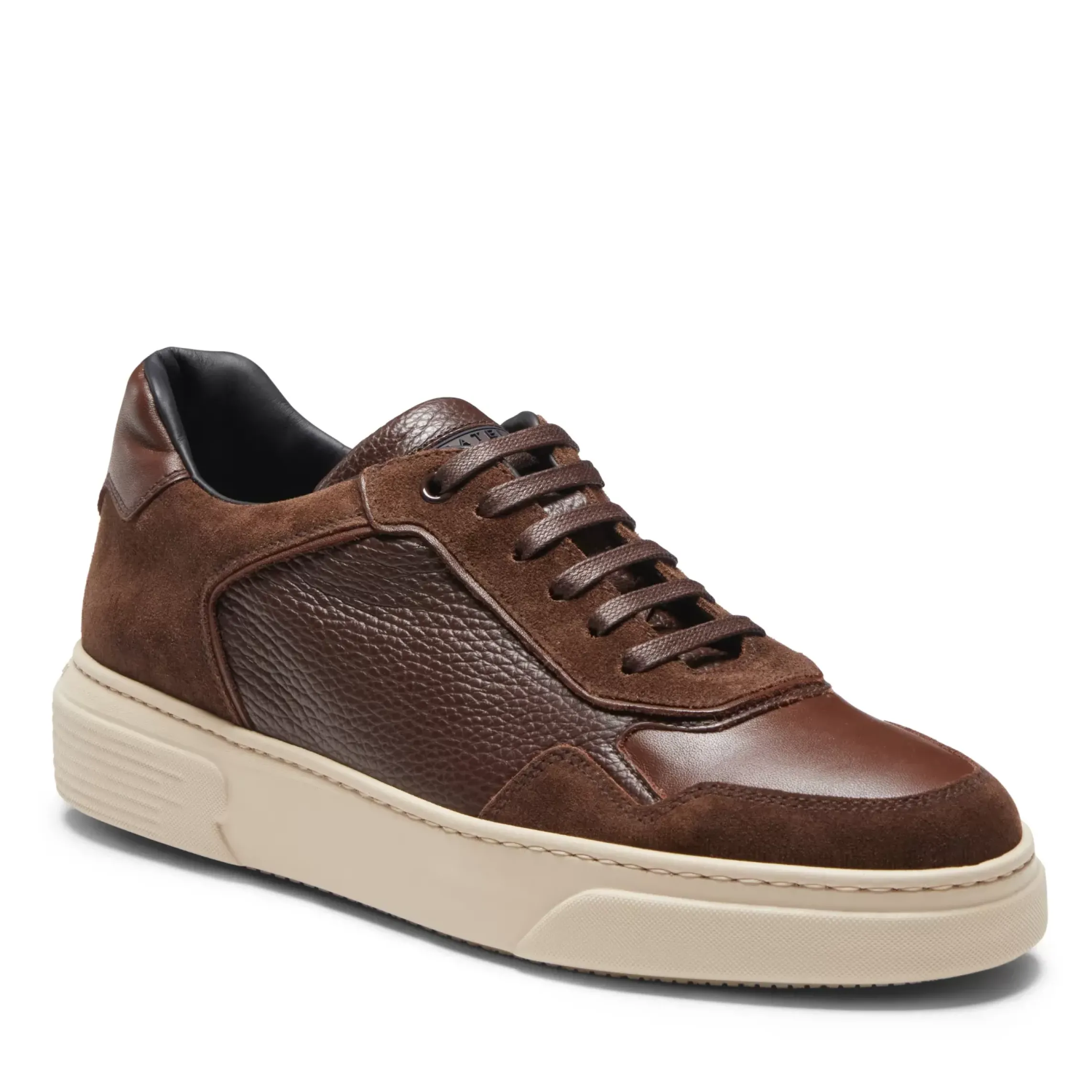 Fratelli Rossetti Brown leather and suede sneaker|^ Sneakers