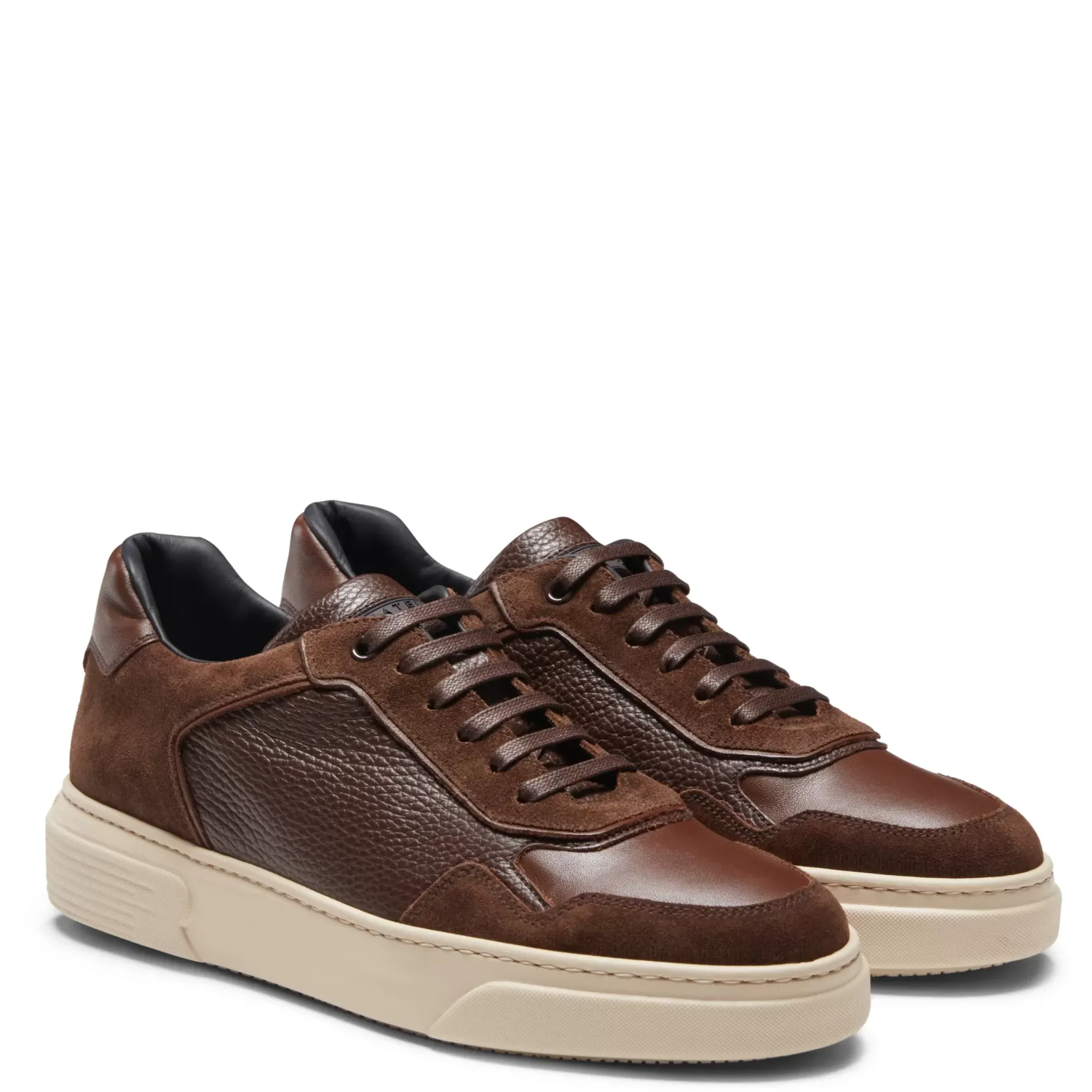 Fratelli Rossetti Brown leather and suede sneaker|^ Sneakers