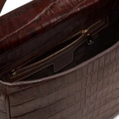 Fratelli Rossetti Brown leather Royal shoulder bag|^ Bags