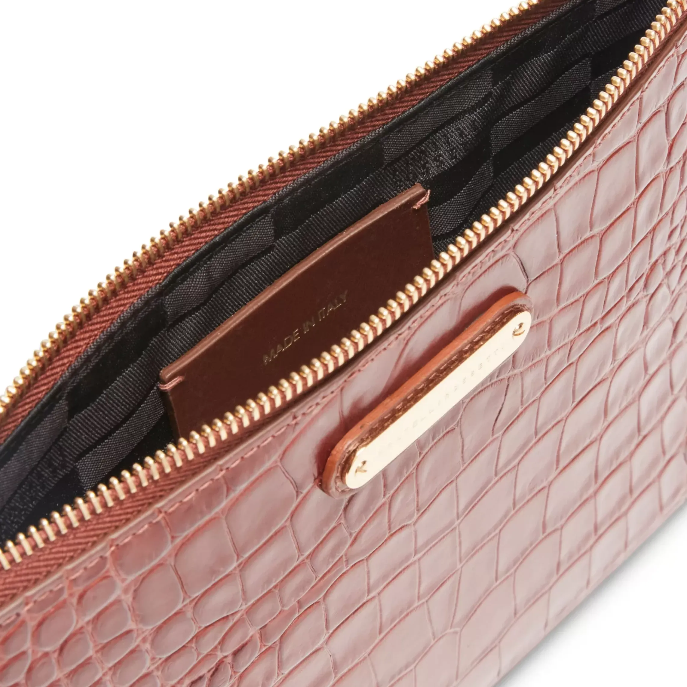 Fratelli Rossetti Bustina donna in pelle colore cognac-^ Accessories