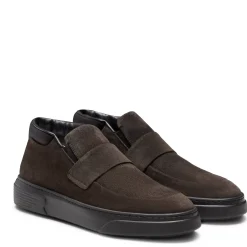 Fratelli Rossetti Charcoal grey suede boot|^ Ankle Boots