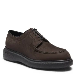 Fratelli Rossetti Charcoal grey suede Derby shoe|^ Lace-up Shoes