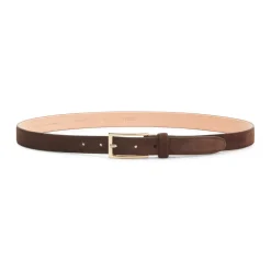 Fratelli Rossetti Cintura da donna in suede colore cacao-^ Accessories