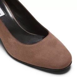 Fratelli Rossetti Clay brown suede pump|^ Décolleté