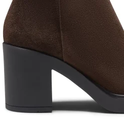 Fratelli Rossetti Cocoa brown suede ankle boot|^ Ankle Boots