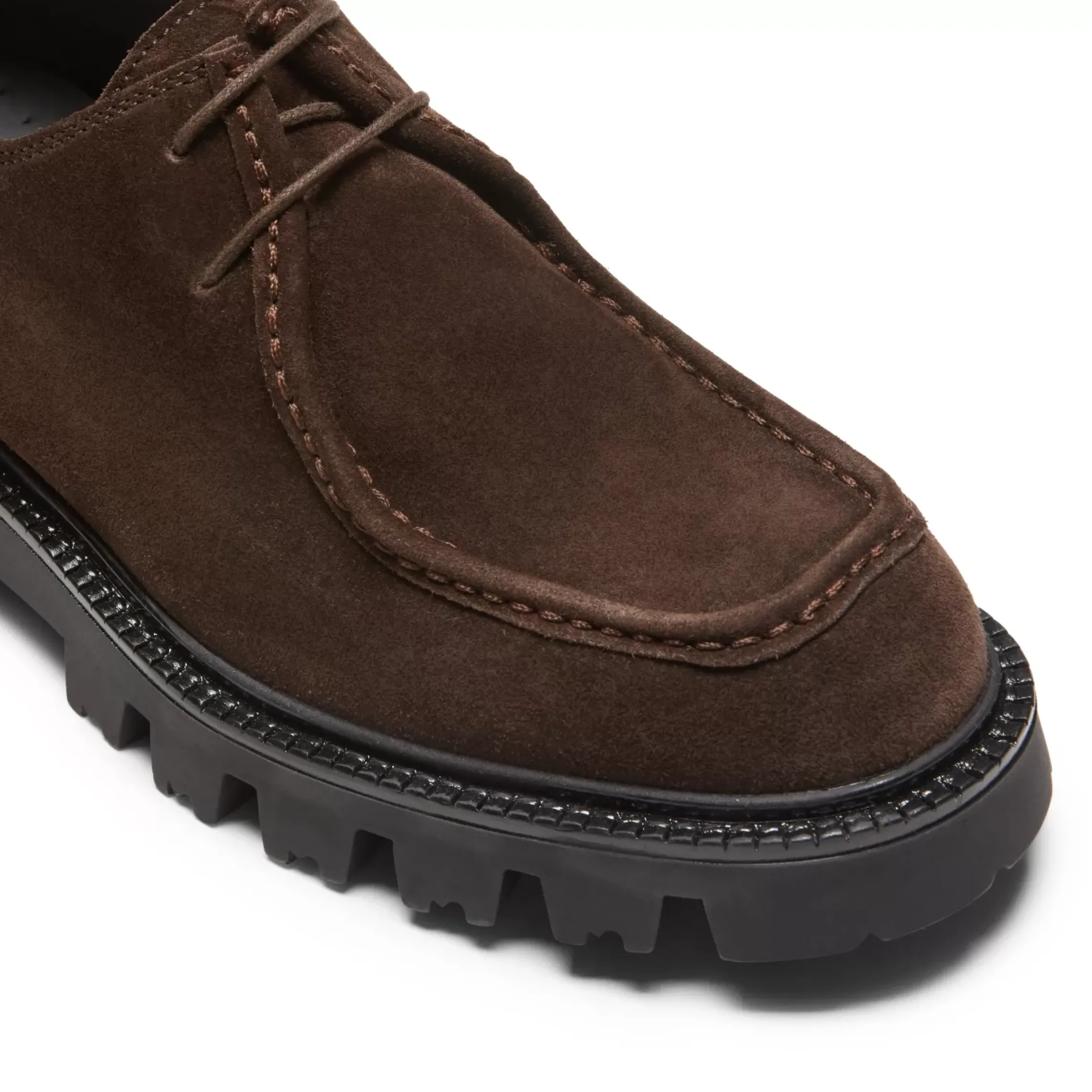 Fratelli Rossetti Cocoa brown suede Derby shoe|^ Lace-up Shoes