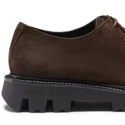 Fratelli Rossetti Cocoa brown suede Derby shoe|^ Lace-up Shoes