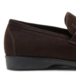 Fratelli Rossetti Cocoa brown suede loafer|^ Loafers
