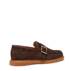 Fratelli Rossetti Cocoa brown suede loafer|^ Slip On