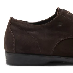 Fratelli Rossetti Cocoa brown suede Oxford shoe|^ Lace-up Shoes