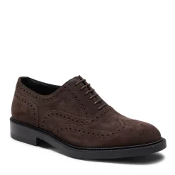Fratelli Rossetti Cocoa brown suede Oxford shoe|^ Lace-up Shoes