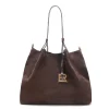 Fratelli Rossetti Cocoa brown suede tote bag|^ Bags