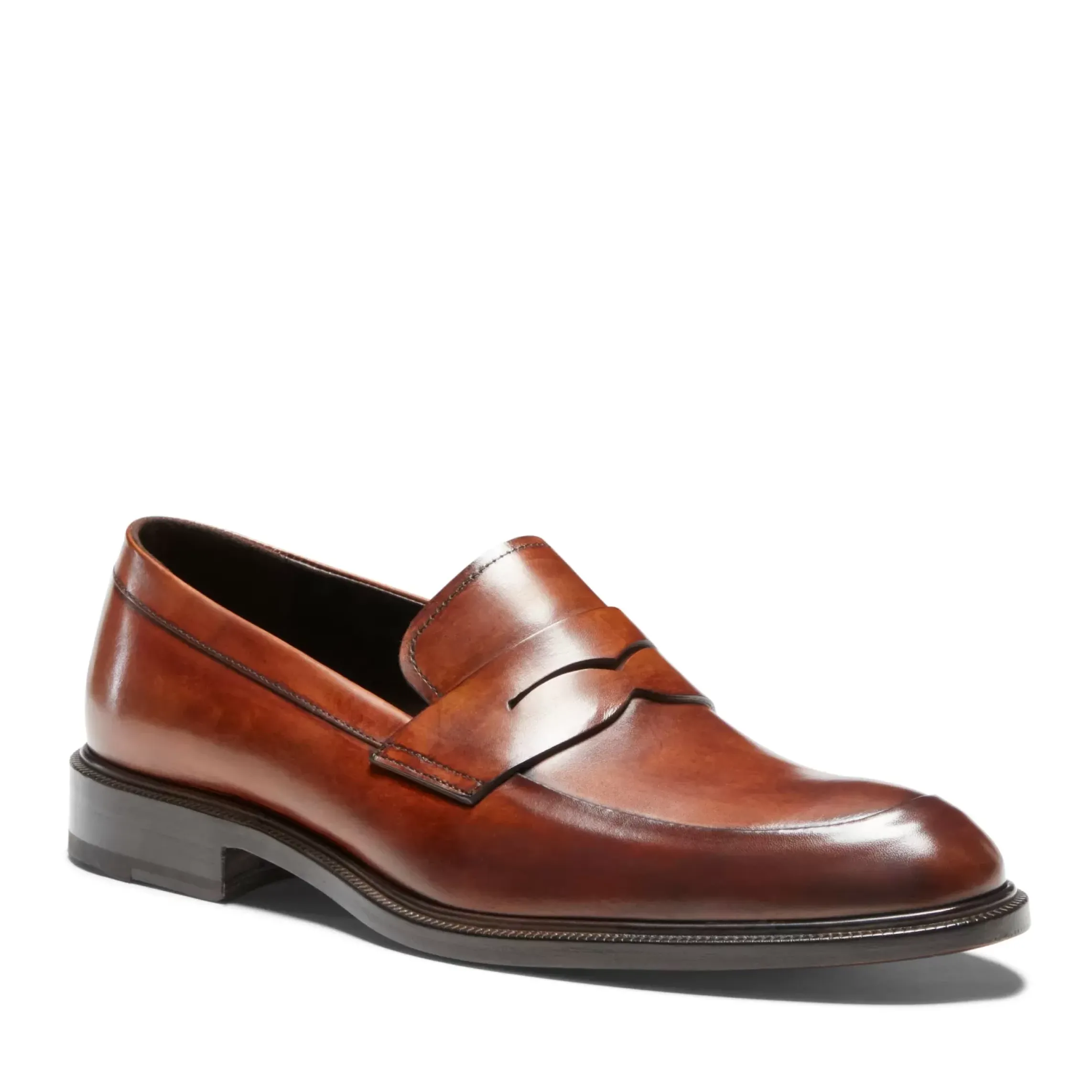 Fratelli Rossetti -coloured leather loafer|^ Loafers