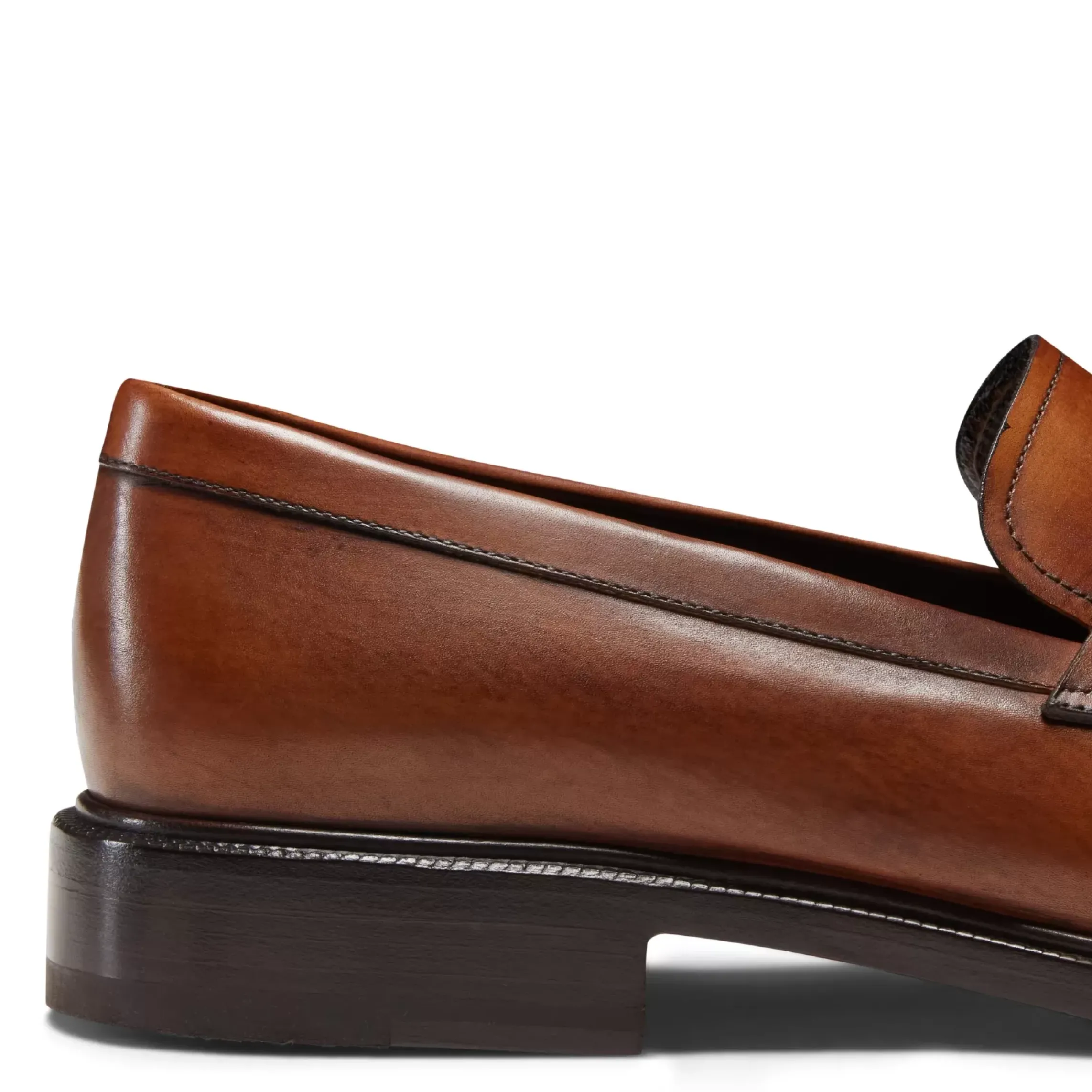 Fratelli Rossetti -coloured leather loafer|^ Loafers