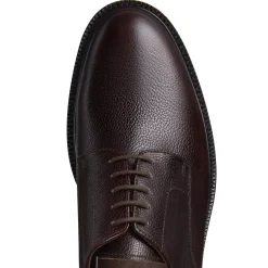 Fratelli Rossetti Derby in ebony leather|^ Lace-up Shoes