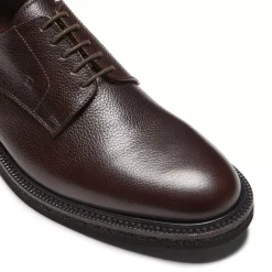 Fratelli Rossetti Derby in ebony leather|^ Lace-up Shoes