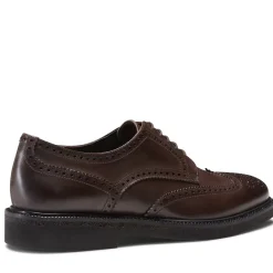 Fratelli Rossetti Derby in ebony leather|^ Lace-up Shoes