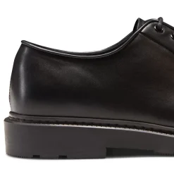 Fratelli Rossetti Derby shoe in black leather|^ Lace-up Shoes