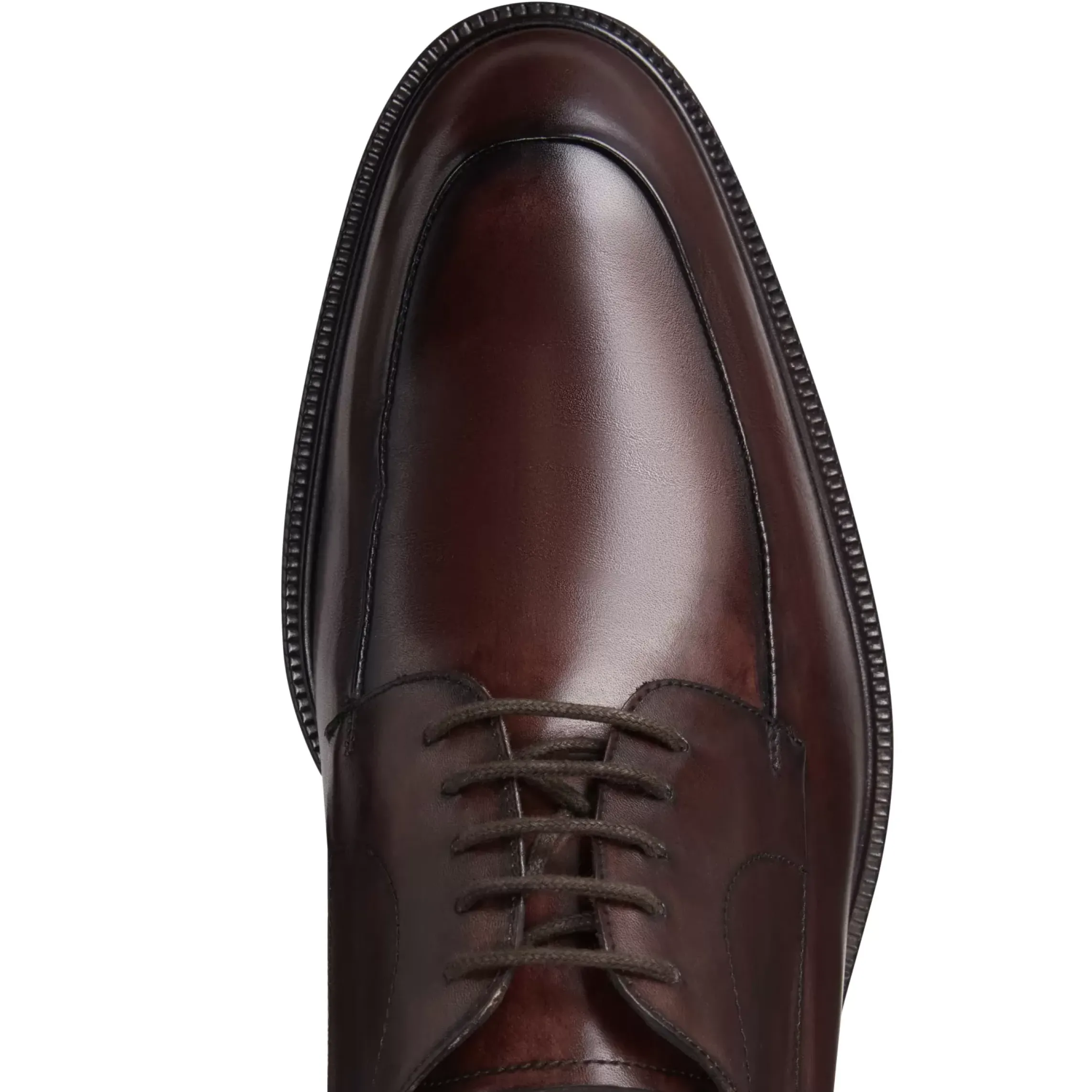 Fratelli Rossetti Derby shoe in brown leather|^ Lace-up Shoes
