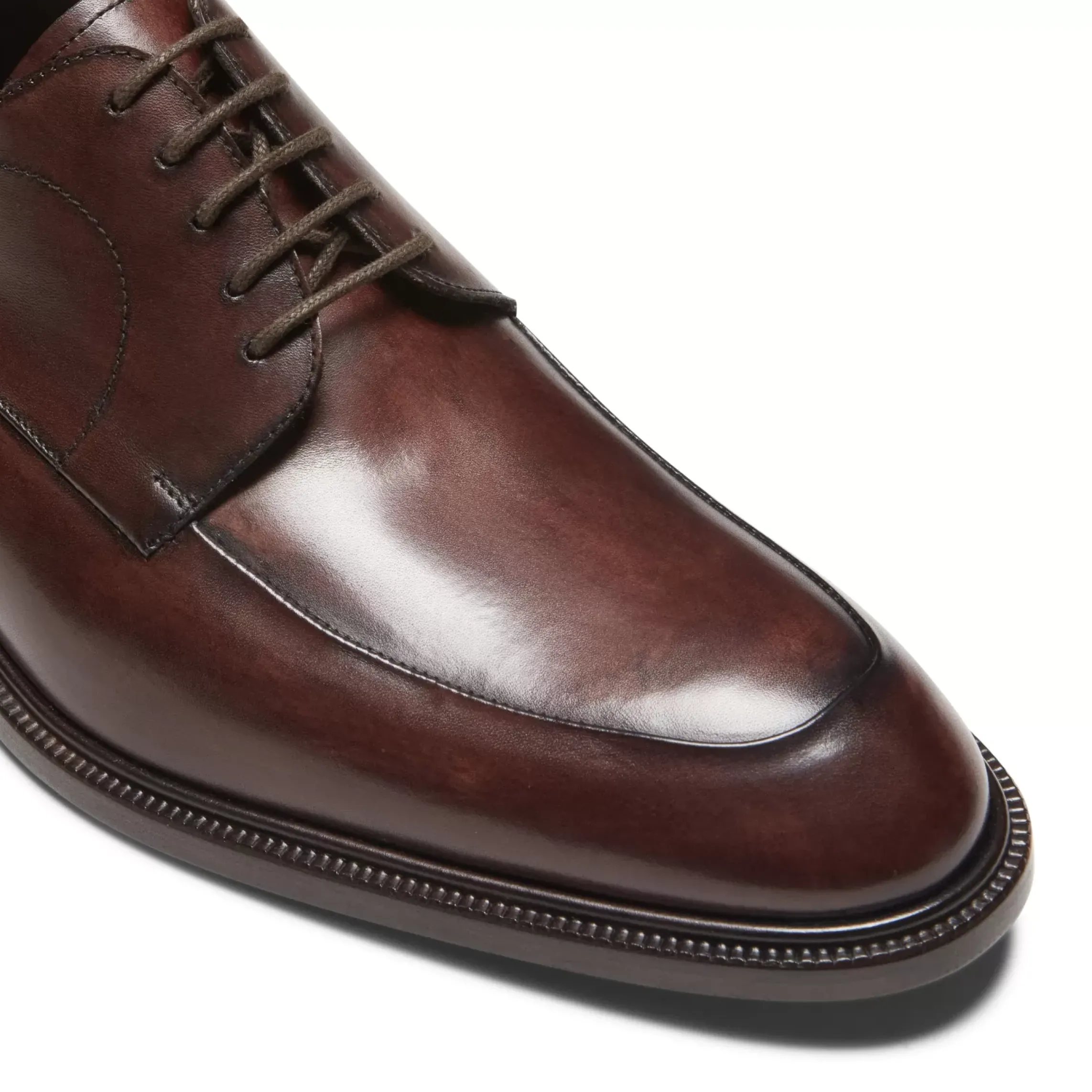 Fratelli Rossetti Derby shoe in brown leather|^ Lace-up Shoes