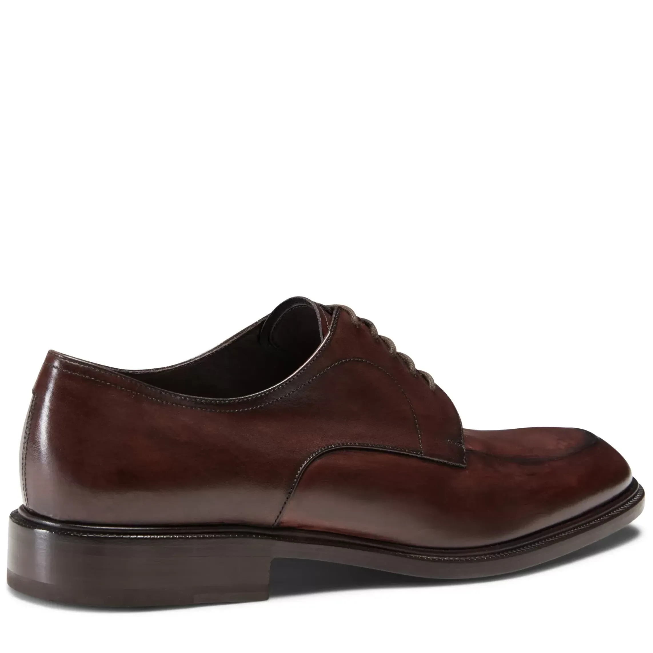 Fratelli Rossetti Derby shoe in brown leather|^ Lace-up Shoes
