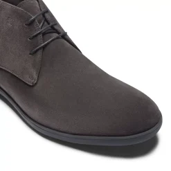 Fratelli Rossetti Desert boot in charcoal grey suede|^ Ankle Boots