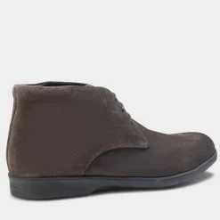 Fratelli Rossetti Desert boot in charcoal grey suede|^ Ankle Boots