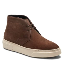 Fratelli Rossetti Desert boot in chestnut-coloured suede|^ Ankle Boots