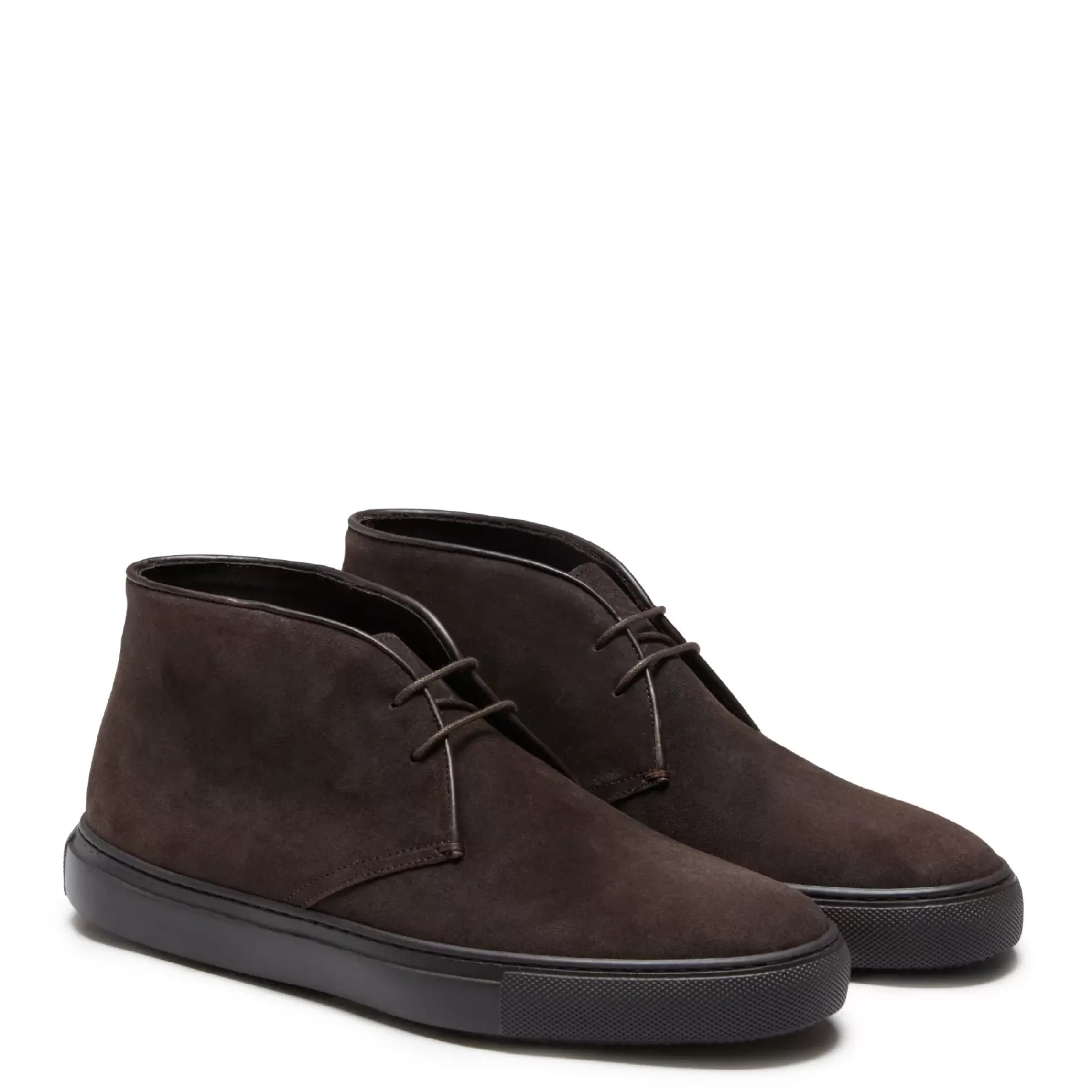 Fratelli Rossetti Desert boot in cocoa brown suede|^ Ankle Boots