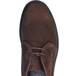 Fratelli Rossetti Desert boot in cocoa brown suede|^ Ankle Boots