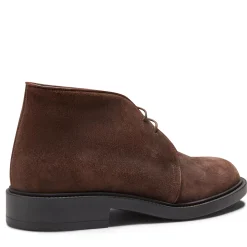 Fratelli Rossetti Desert boot in cocoa brown suede|^ Ankle Boots