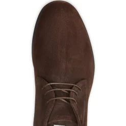 Fratelli Rossetti Desert boot in cocoa brown suede|^ Ankle Boots