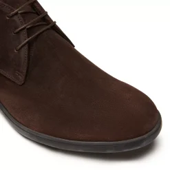 Fratelli Rossetti Desert boot in cocoa brown suede|^ Ankle Boots