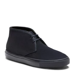 Fratelli Rossetti Desert boot in navy blue suede|^ Ankle Boots