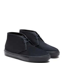 Fratelli Rossetti Desert boot in navy blue suede|^ Ankle Boots