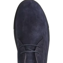Fratelli Rossetti Desert boot in navy blue suede|^ Ankle Boots