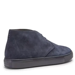 Fratelli Rossetti Desert boot in navy blue suede|^ Ankle Boots