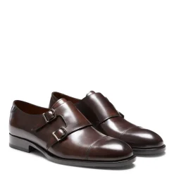 Fratelli Rossetti Double-buckle Derby shoe in leather|^ Lace-up Shoes