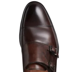 Fratelli Rossetti Double-buckle Derby shoe in leather|^ Lace-up Shoes