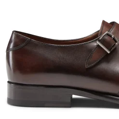 Fratelli Rossetti Double-buckle Derby shoe in leather|^ Lace-up Shoes
