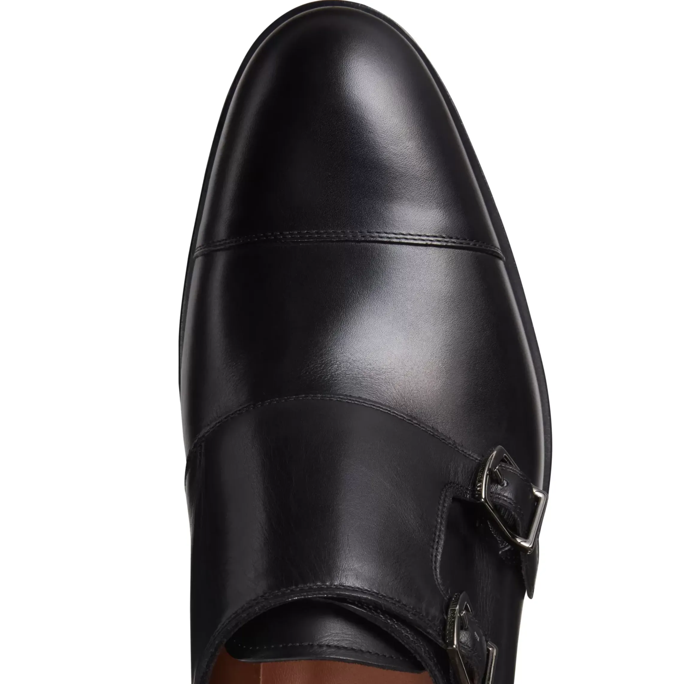 Fratelli Rossetti Double-buckle Derby shoe in leather|^ Lace-up Shoes