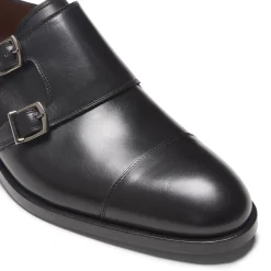 Fratelli Rossetti Double-buckle Derby shoe in leather|^ Lace-up Shoes